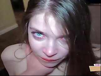 Deep Throat and Hard Fuck from an Extreme Girl  - POV blowjob amateur