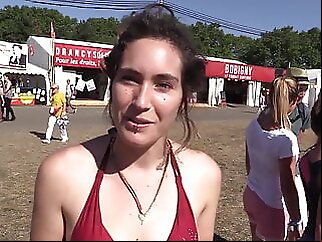 Live from French TV brunette amateur