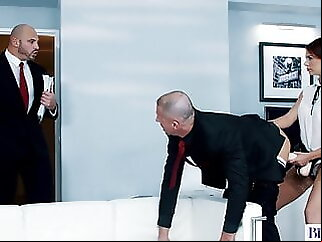 Muscular Coworkers Enjoy Bisexual Anal Threesome blowjob anal