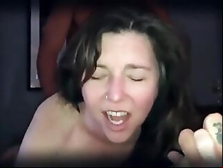 DIRTY TALKING WIFE IN SENSUAL CUCKOLD creampie mature