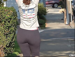 Lone MILF Shows Off Her Red THONG hidden camera bbw